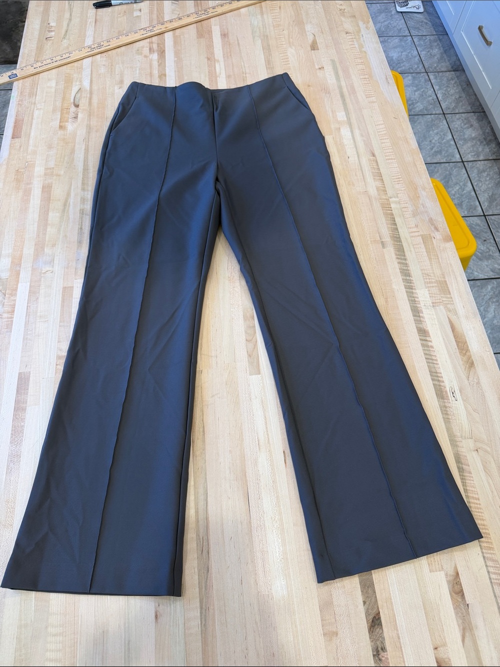 Black Flare Pants